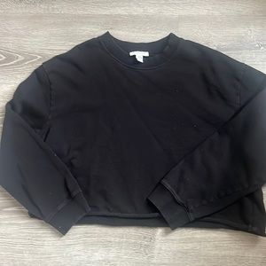 TOP SHOP CROPPED CREWNECK